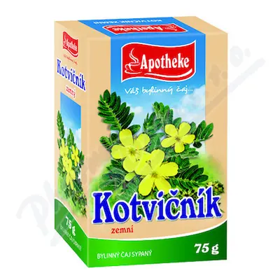 Apotheke Kotvičník zemní nať sypaný čaj 75g