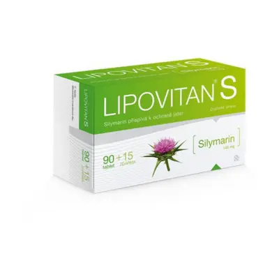 Lipovitan S tbl.90+15 zdarma