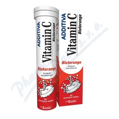 Additiva vitamin C Blutorange tbl.eff.20