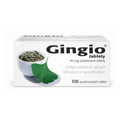 Gingio tablety 40mg 100 potahovaných tablet