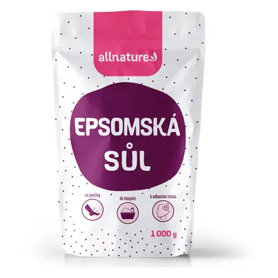 Allnature Epsomská sůl 1000g