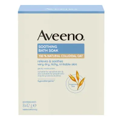 Aveeno Zklidňující ovesná koupel 8x42g