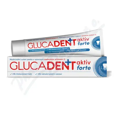 Glucadent+ aktiv forte zubní pasta 75g