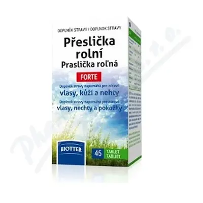 Biotter Přeslička rolní FORTE tbl.45