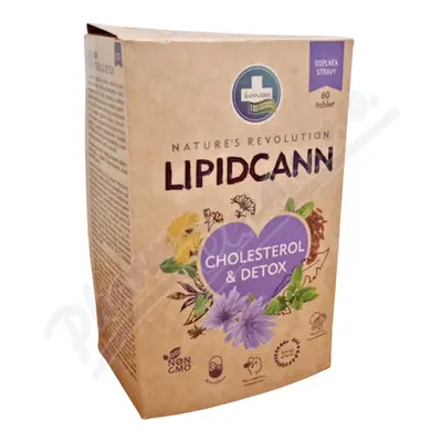 Annabis LIPIDCANN Cholesterol&Detox tbl.60