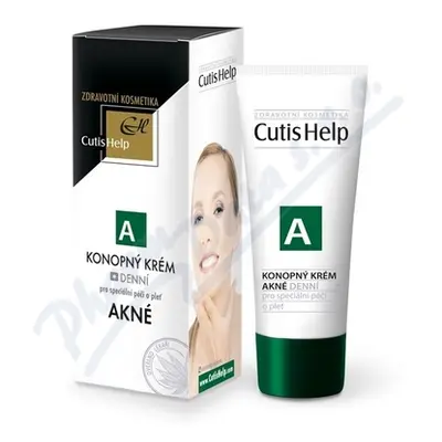 CutisHelp AKNÉ konopný krém denní 30ml