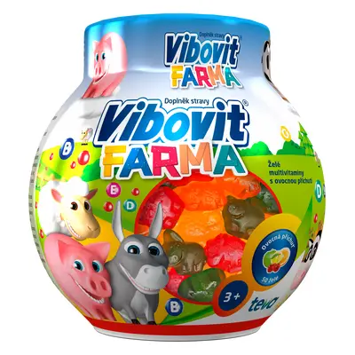 Vibovit Farma, želé multivitaminy 50 ks