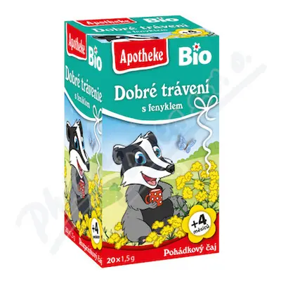 Dětský BIO Pohádkový čaj Dobré trávení 20x1.5g