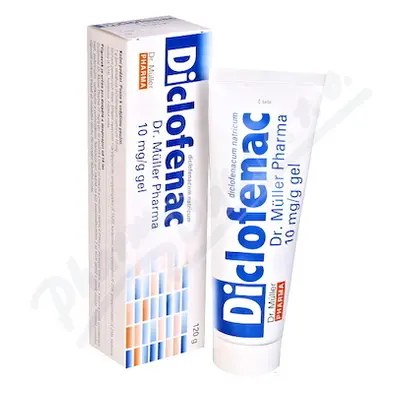 Diclofenac Dr.Müller Pharma 10mg/g gel 120g