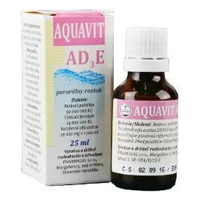 Aquavit AD3E 25ml