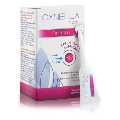 GYNELLA Natal Ferti Gel jednorázové aplikátory 6x5ml