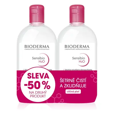 BIODERMA Sensibio H2O 500ml 1+1 Festival