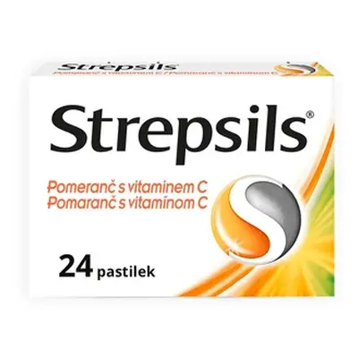 Strepsils Pomeranč s vitaminem C pas.24