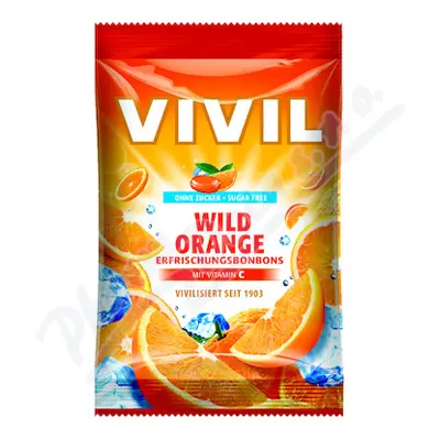 Vivil Divoký pomeranč+vitamín C bez cukru 120g