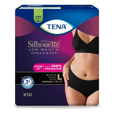 TENA Lady Pants Plus Noir L inkontinenční kalhotky 8ks