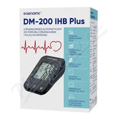 DIAGNOSTIC automatický tlakoměr DM-200 IHB Plus