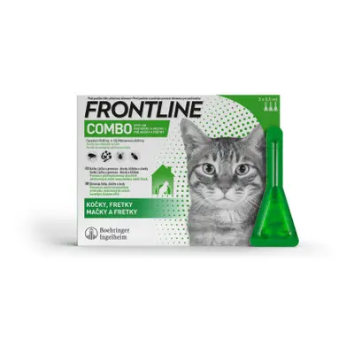 Frontline Combo Spot-on cat a.u.v.sol.3x0.5ml