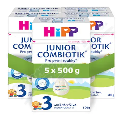 HiPP 3 Junior Combiotik mléčná výživa 5x500g