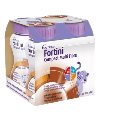 Fortini Compact MF s př.čok.-kar. por.sol.4x125ml