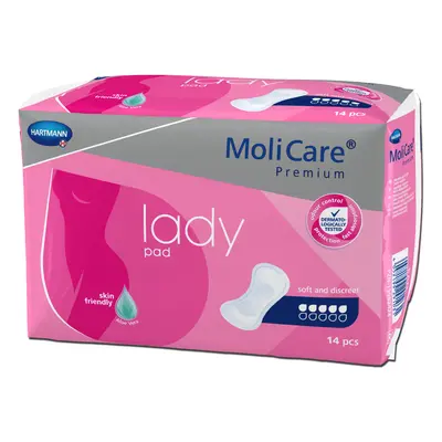 MoliCare Premium Lady 5 kapek inkontinenční vložky 14ks