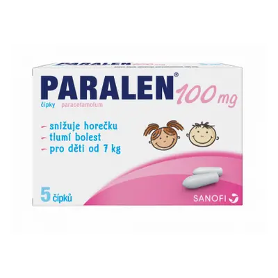 Paralen 100mg sup.5