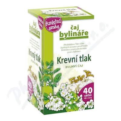 Čaj Bylináře Krevní tlak 40x1.6g