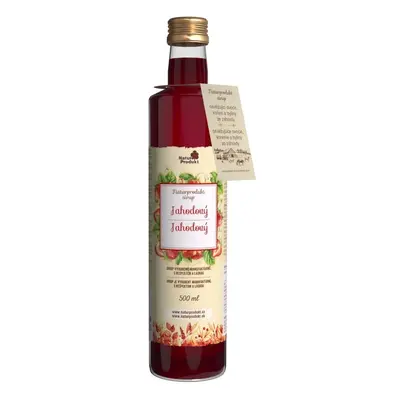 Naturprodukt Domácí sirup Jahodový 250ml