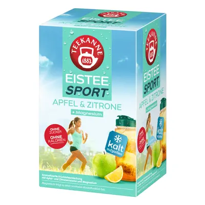 Čaj TE EISTEE SPORT jablko citrón 18x2,5g