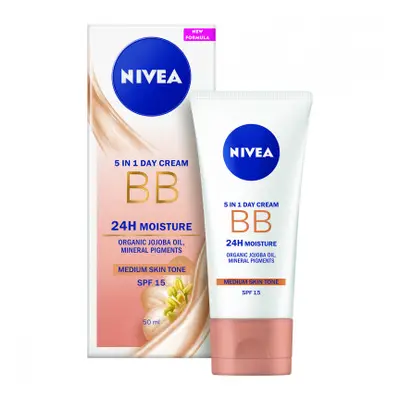 NIVEA BB hydratační den.krém 5v1 tmavý 50ml