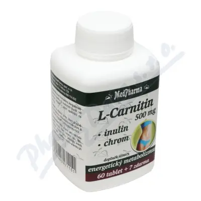 MedPharma L-Carnitin 500mg+Inulin+Chrom tbl.67