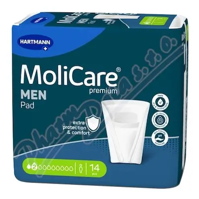 MoliCare MEN inkontinenční pomůcka 2 kapky 14ks