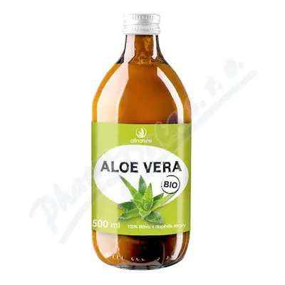 Allnature Aloe vera 100% šťáva BIO 500ml