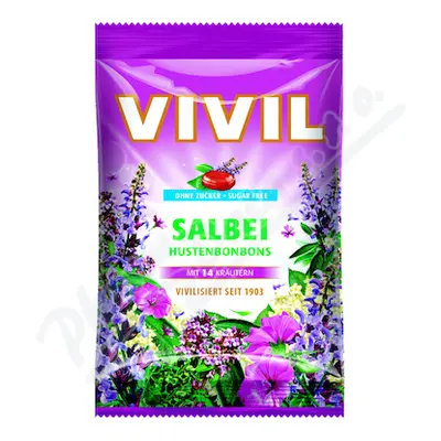 Vivil Šalvěj+14 druhů bylin bez cukru 120g