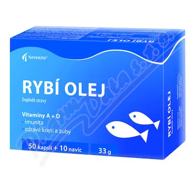 Rybí olej cps.50+10