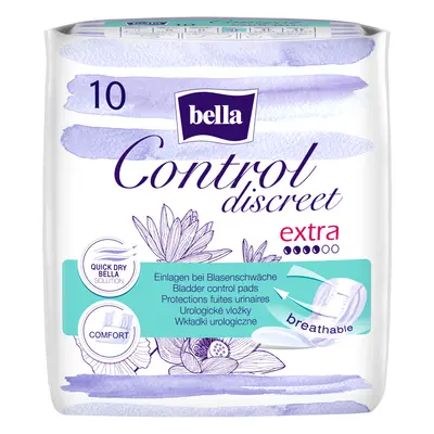 Bella Control discreet extra urologic.vložky 10ks