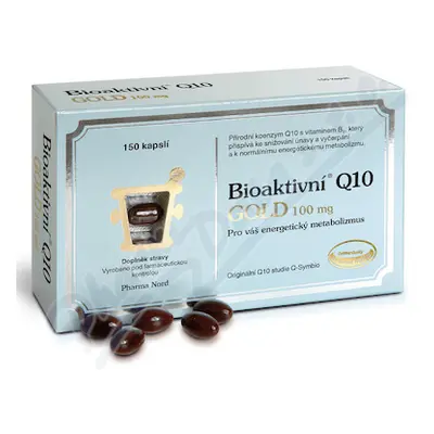 Bioaktivní Q10 Gold 100mg cps.150