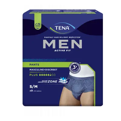 TENA Men Pants Plus Blue M ink.kalh.9ks 772513