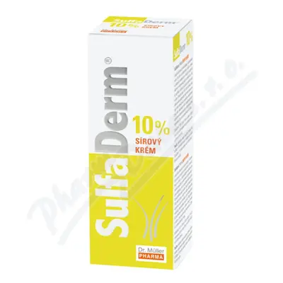 SulfaDerm sírový krém 10% 200ml Dr.Müller