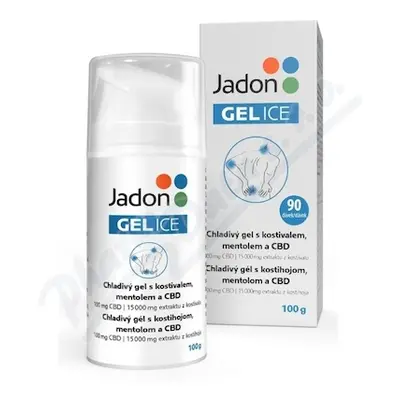 Jadon GEL ICE chladivý gel s kostivalem a CBD 100g