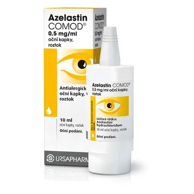 Azelastin Comod 0.5mg/ml oph.gtt.sol.1x10ml/5mg