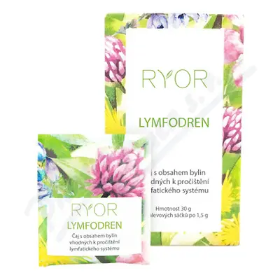 RYOR Lymfodren bylinný čaj 20x1.5g