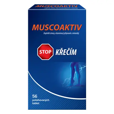 Muscoaktiv Stop křečím 56 tablet