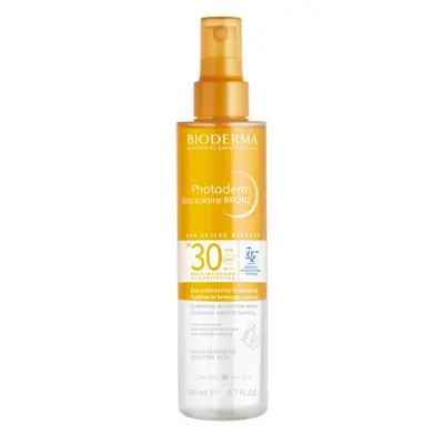 BIODERMA Photoderm BRONZ Opalovací voda SPF 30 pro bronzové opálení 200 ml