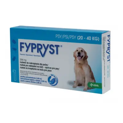 Fypryst Dogs spot-on pro psy 1x2.68ml