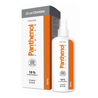 Panthenol 10% Swiss Premium spray 150+25ml ZDARMA