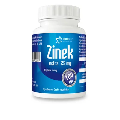 Zinek EXTRA 25mg tbl.100