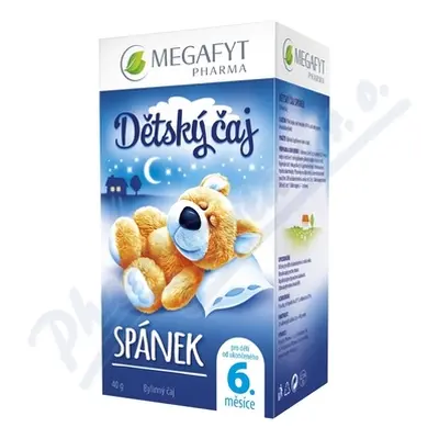 Megafyt Dětský čaj spánek 20x2g Novinka