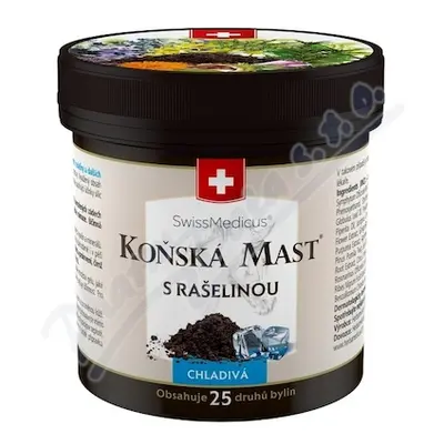 Koňská mast s rašelinou chladivá 250ml