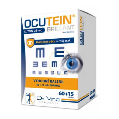 Ocutein FORTE Lutein 15mg Da Vinci Academia 60+15