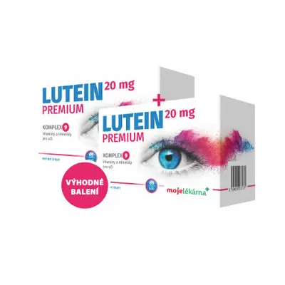 Lutein Premium 20mg tob.60+60 Moje lékárna